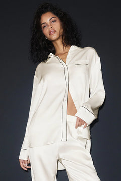 ALO YOGA Courchevel Silk Button Down | 絲質襯衫 (多色)