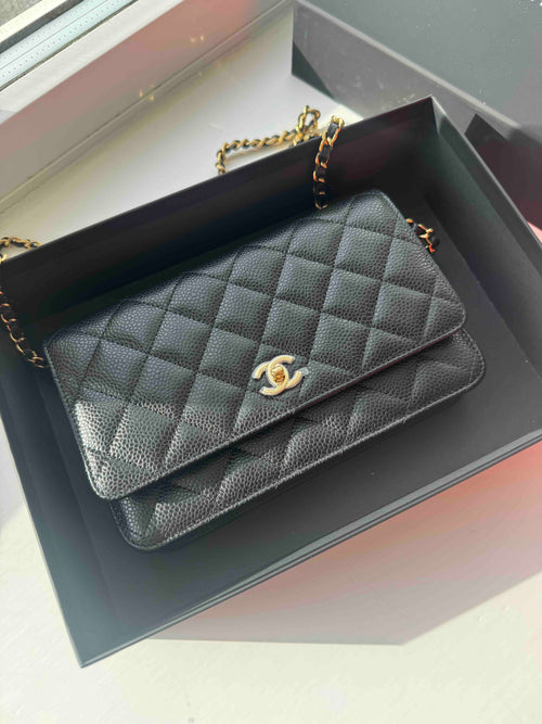 CHANEL AP4241 Classic Wallet on Chain Grained Calfskin(2 Colors)