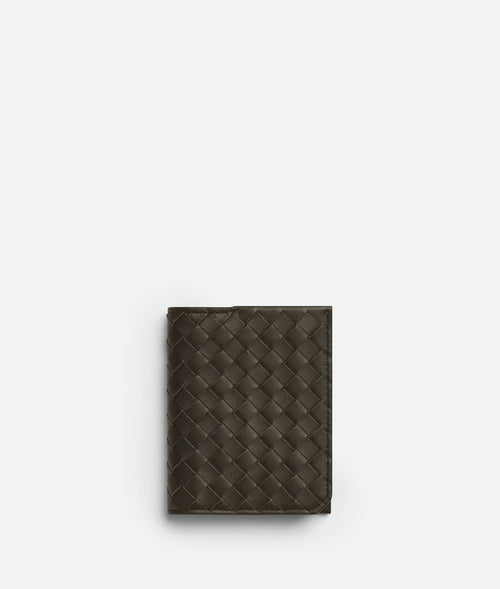 حافظة بطاقات بقلاب من BOTTEGA VENETA للرجال من Intrecciato Piccolo | حافظة بطاقات للرجال من بوتيغا فينيتا (متعددة الألوان)