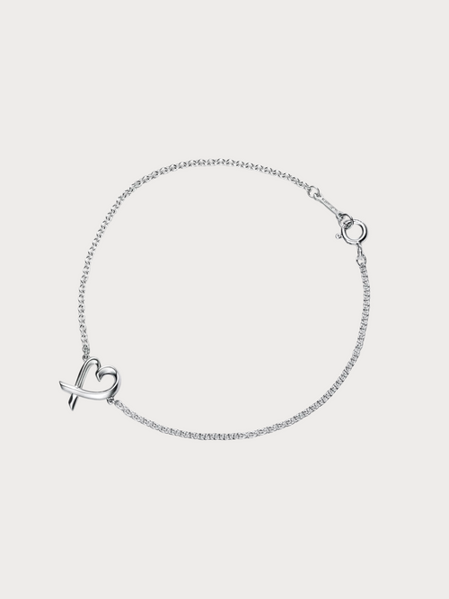 TIFFANY & CO. Paloma Picasso Loving Heart Bracelet(Silver)