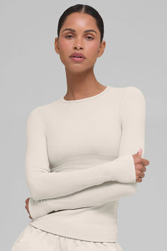 ALO YOGA Ribbed Modal Long Sleeve | 羅紋長袖上衣 (多色)