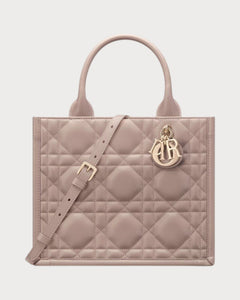 CHRISTIAN DIOR Small Book Tote | 迪奧 手袋 (Warm Taupe)