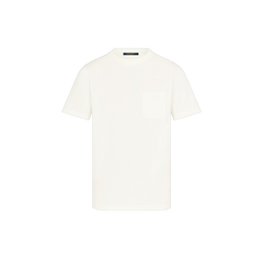 LOUIS VUITTON 1A8HBR Men's Half Damier Pocket T-Shirt | Louis Vuitton Men's Top (Multicolor)