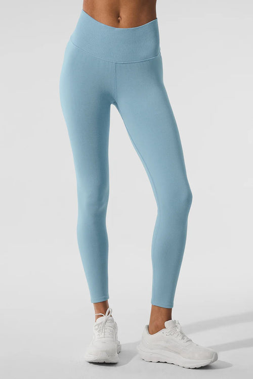 ALO YOGA Seamless Winter Warm Plush High - Waist 7/8 Legging | 無縫冬季保暖絨毛高腰 7/8 緊身褲 (多色) - LondonKelly 英國名牌代購