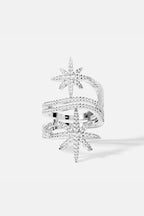 APM MONACO A17080OX Double Meteorites Ring | 雙流星戒指 (銀色) - LondonKelly 英國名牌代購