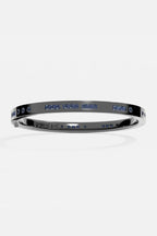 APM MONACO AB4604KBR Blue Bonheur Morse Code Bangle | 藍色摩斯密碼手鐲 (深灰色) - LondonKelly 英國名牌代購