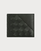 BOTTEGA VENETA Men's Intrecciato Diagonal Bi - Fold Wallet | 葆蝶家 男仕銀包 (深綠色) - LONDONKELLY 英國名牌代購
