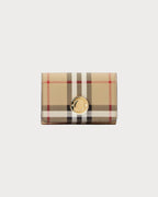 BURBERRY Check Card Case with Detachable Chain Strap - LONDONKELLY