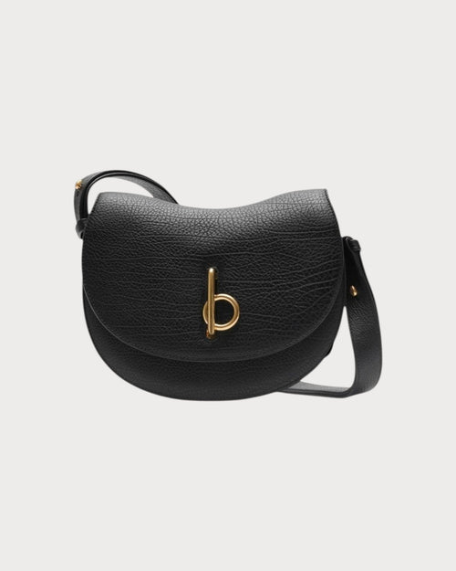BURBERRY Rocking Horse Bag Black Leather(Small/Black) - LONDONKELLY 英國名牌代購
