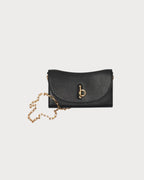 BURBERRY Rocking Horse Chain Strap Wallet Black | 博柏利 銀包連鏈帶 (黑色) - LONDONKELLY 英國名牌代購