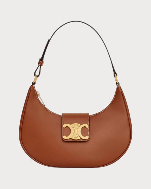 CELINE Ava Triomphe Bag Triomphe Canvas & Calfskin(2 Colors) - LONDONKELLY 英國名牌代購