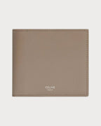 CELINE Men's Bi - Fold Wallet with Coin Compartment | 賽琳 男仕銀包 (煙灰褐色) - LONDONKELLY 英國名牌代購