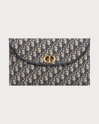CHRISTIAN DIOR 30 Montaigne Avenue Pouch with Flap | 迪奧 手袋 (藍色老花) - LondonKelly 英國名牌代購