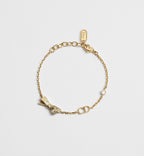 CHRISTIAN DIOR CD Bow Bracelet | 迪奧 蝴蝶結手鏈 (金色) - LONDONKELLY 英國名牌代購