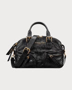 CHRISTIAN DIOR Grand Tour Bowling Bag Calfskin(Small/Black) - LONDONKELLY 英國名牌代購