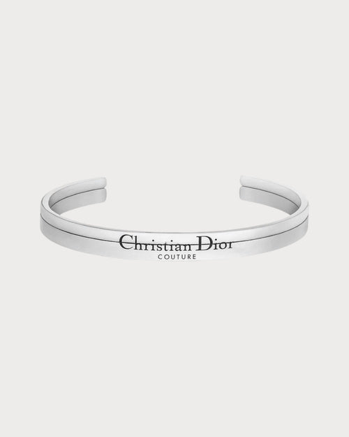 CHRISTIAN DIOR Men's Couture Cut Bangle | 迪奧 男仕手鐲 (銀色) - LONDONKELLY 英國名牌代購