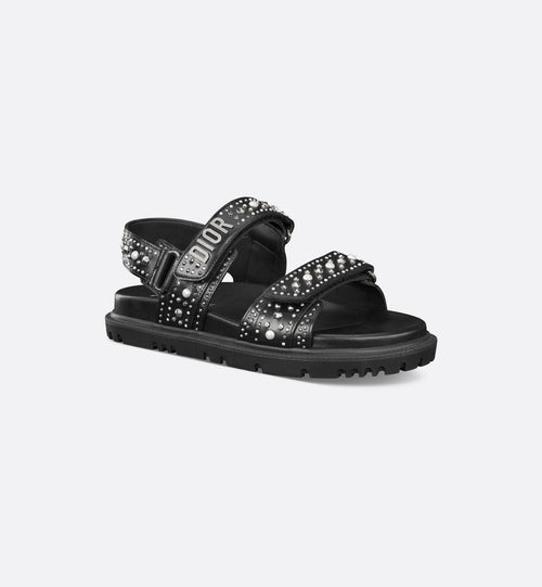 CHRISTIAN DIOR Women's Dioract Sandal | 迪奧 涼鞋 (黑色) - LondonKelly 英國名牌代購