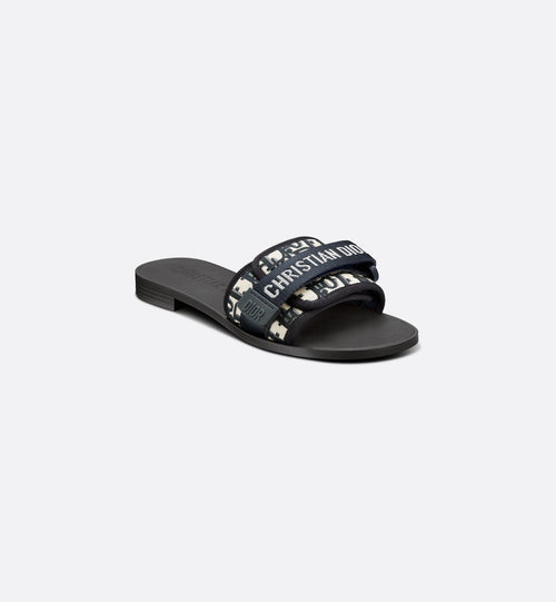CHRISTIAN DIOR Women's Dio(r)evolution Slide | 迪奧 涼鞋 (藍色) - LondonKelly 英國名牌代購