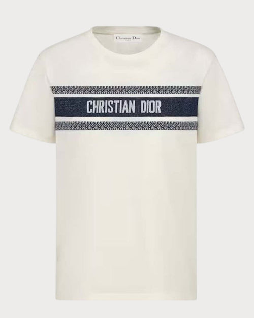 CHRISITAN DIOR Essential T-Shirt | 迪奧 T恤 (白藍色)