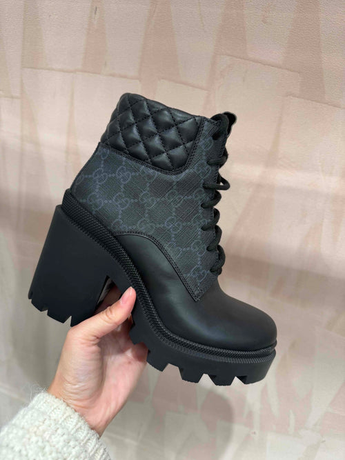 GUCCI GG Trip Ankle Boot(Black) - LONDONKELLY 英國名牌代購