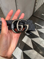 GUCCI Men’s GG Marmont Belt(3CM/Black) - LONDONKELLY 英國名牌代購