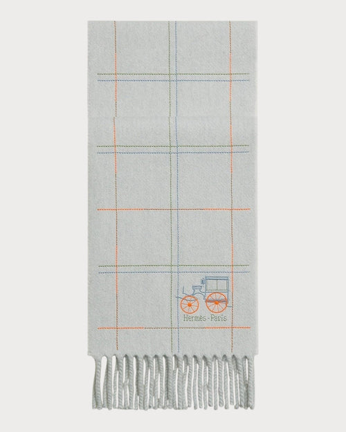 HERMES Brodee A Toute Berline ! Scarf | 愛馬仕 男仕頸巾 (多色) - LondonKelly 英國名牌代購