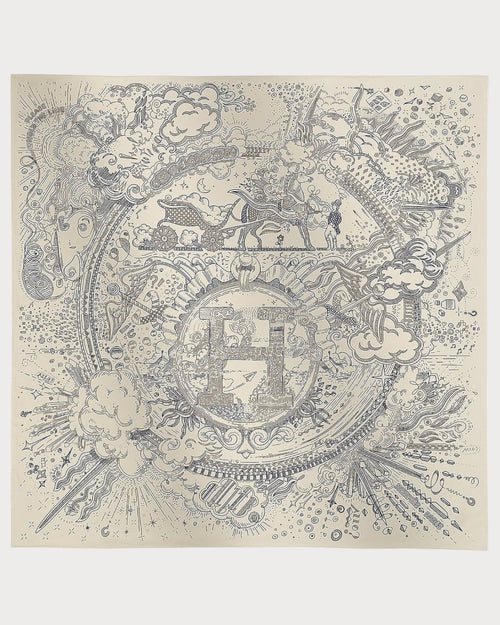 HERMES Please Hold The Line Scarf 90 | 愛馬仕 絲巾 (多色) - LONDONKELLY 英國名牌代購