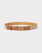LOEWE Anagram Belt | 羅意威 皮帶 (2.8CM/啡色) - LondonKelly 英國名牌代購