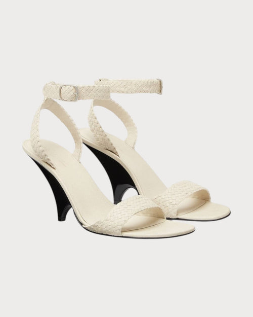 LORO PIANA Eva Sandal | 諾悠翩雅 涼鞋 (白色) - LONDONKELLY 英國名牌代購