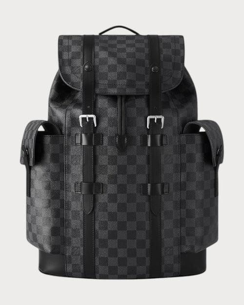LOUIS VUITTON N41379 Men's Christopher MM Backpack | 路易威登 男仕背囊 (黑色) - LONDONKELLY 英國名牌代購