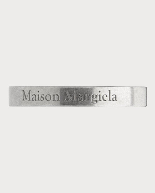 MAISON MARGIELA MM Logo Ring | 戒指 (銀色) - LONDONKELLY 英國名牌代購
