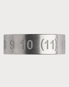 MAISON MARGIELA MM Numerical Ring 6.5 MM | 數字戒指 (銀色) - LONDONKELLY 英國名牌代購