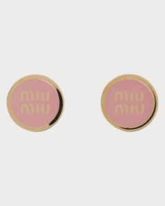 MIU MIU Enameled Metal Earrings | 繆繆 耳環 (多色) - LONDONKELLY 英國名牌代購
