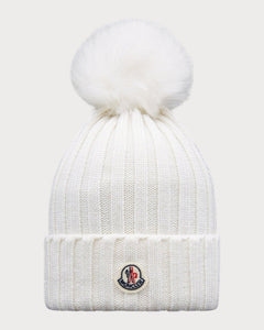 MONCLER Beanie with Pom Pom Wool(4 Colors) - LONDONKELLY 英國名牌代購