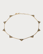 PRADA 1IC081 Enameled Metal Necklace | 普拉達 頸鏈 (金色) - LONDONKELLY 英國名牌代購