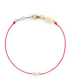 REDLINE 20th Anniversary Two - Tone Gold and Diamond Thread Bracelet | 紅繩 手鍊（紅色） - LondonKelly 英國名牌代購