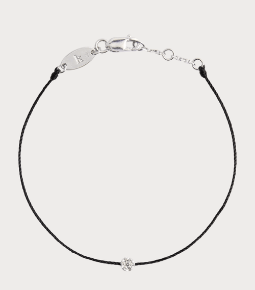 REDLINE Illusion White Gold and Diamond Bracelet(Black) - LONDONKELLY 英國名牌代購