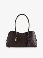 STELLA MCCARTNEY Ryder Woven Shoulder Bag | 手袋 (深啡色) - LondonKelly 英國名牌代購