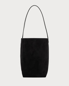 THE ROW Park Medium Suede Tote | 手袋 (黑色) - LondonKelly 英國名牌代購