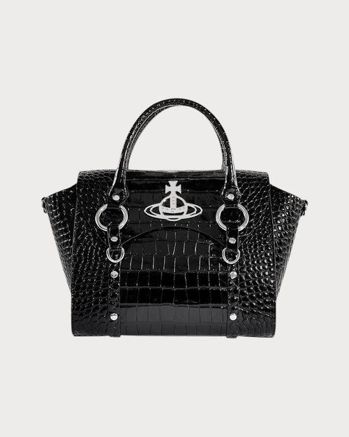 VIVIENNE WESTWOOD Betty Medium Handbag | 西太后 手袋 (中碼/黑色) - LONDONKELLY 英國名牌代購