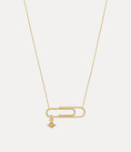 VIVIENNE WESTWOOD Pimlico Pendant Necklace | 西太后 頸鏈 (金色) - LondonKelly 英國名牌代購