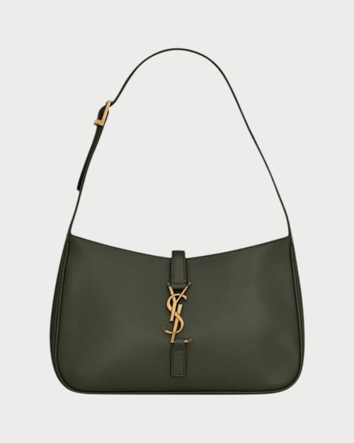 YSL SAINT LAURENT LE 5 A 7 Hobo Bag (Vert Fonce) | 聖羅蘭 手袋 | 6572282R20W1000